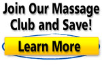 Join our massage club and save!